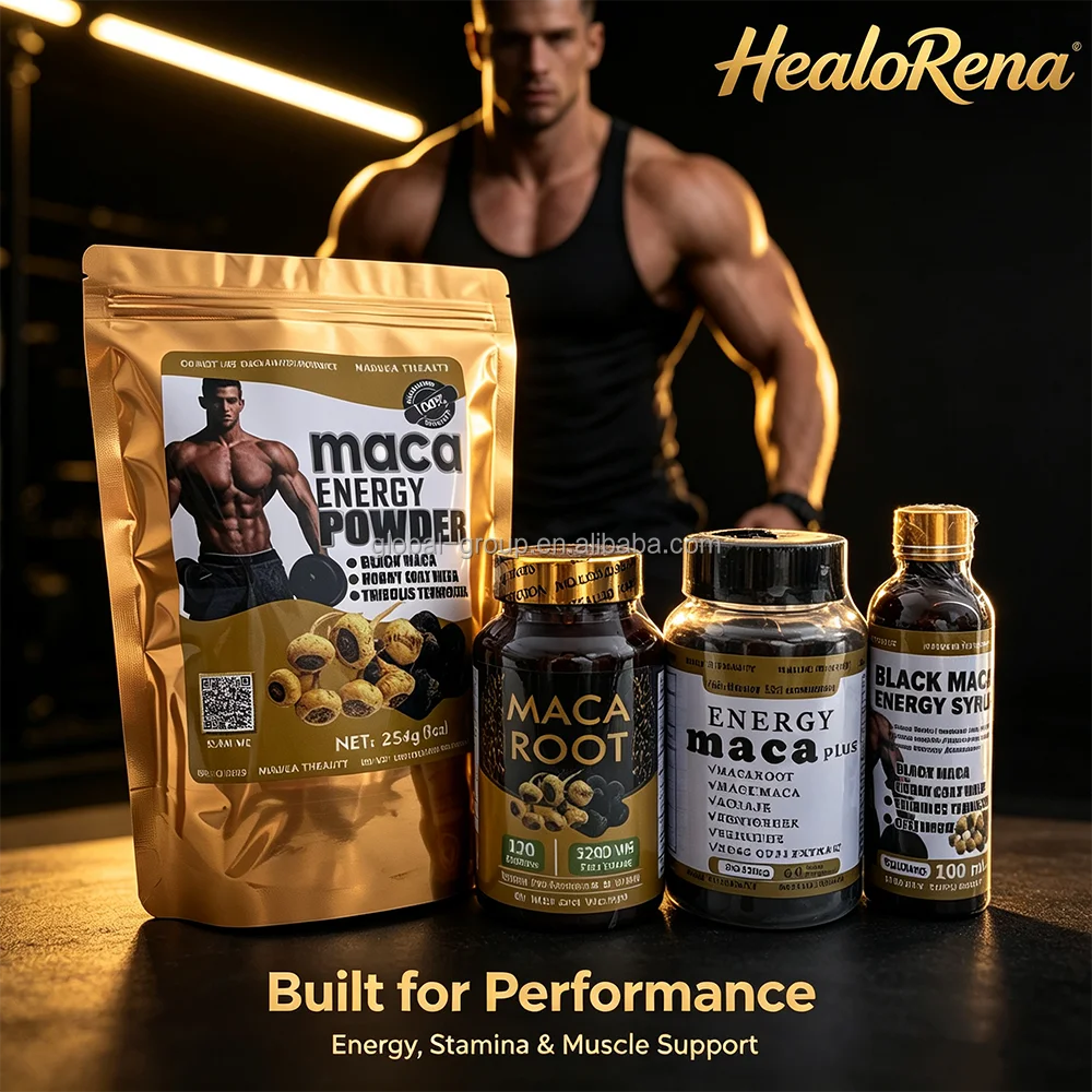 Pure Maca Root Mens Energy Improvement Set