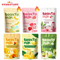 OEM ODM Premium Beauty Milk Powder Skin Whitening Face Strawberry Collagen Pouches Powder Drink Supplement Multi-Flavor Mix